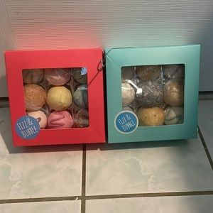 FIZZ AND BUBBLES bath fizzy truffles set